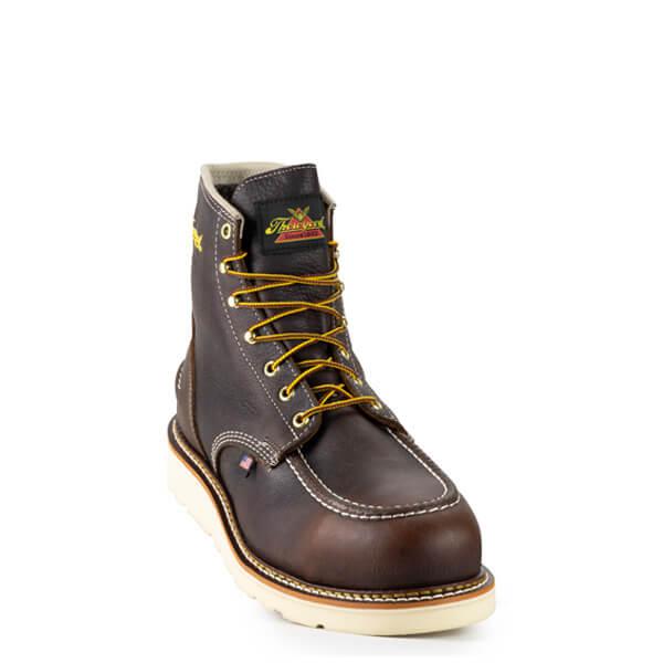 Load image into Gallery viewer, 1957 Series - Waterproof - 6&quot; Briar Pitstop Moc Toe - Maxwear Wedge Work Boot - Fearless Outfitters
