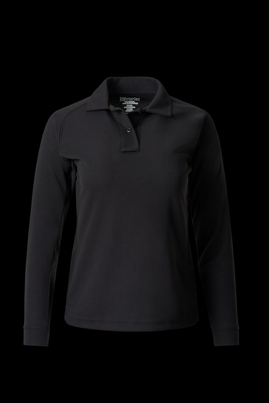 Vertx® coldblack® Womens Polo - Long Sleeve