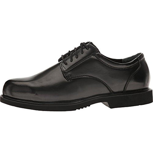 Black Leather Oxford Shoe