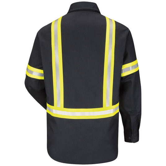 Bulwark FR EXCEL FR® Comfortouch® Enhanced Vis Uniform Shirt