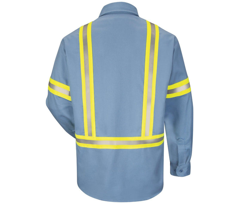 Load image into Gallery viewer, Bulwark FR EXCEL FR® Comfortouch® Enhanced Vis Uniform Shirt
