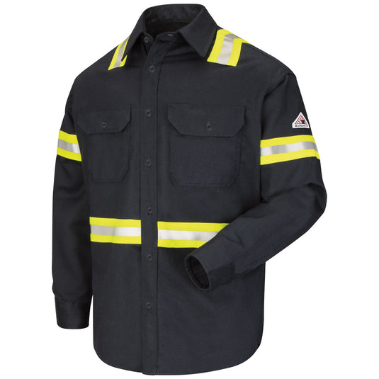 Bulwark FR EXCEL FR® Comfortouch® Enhanced Vis Uniform Shirt