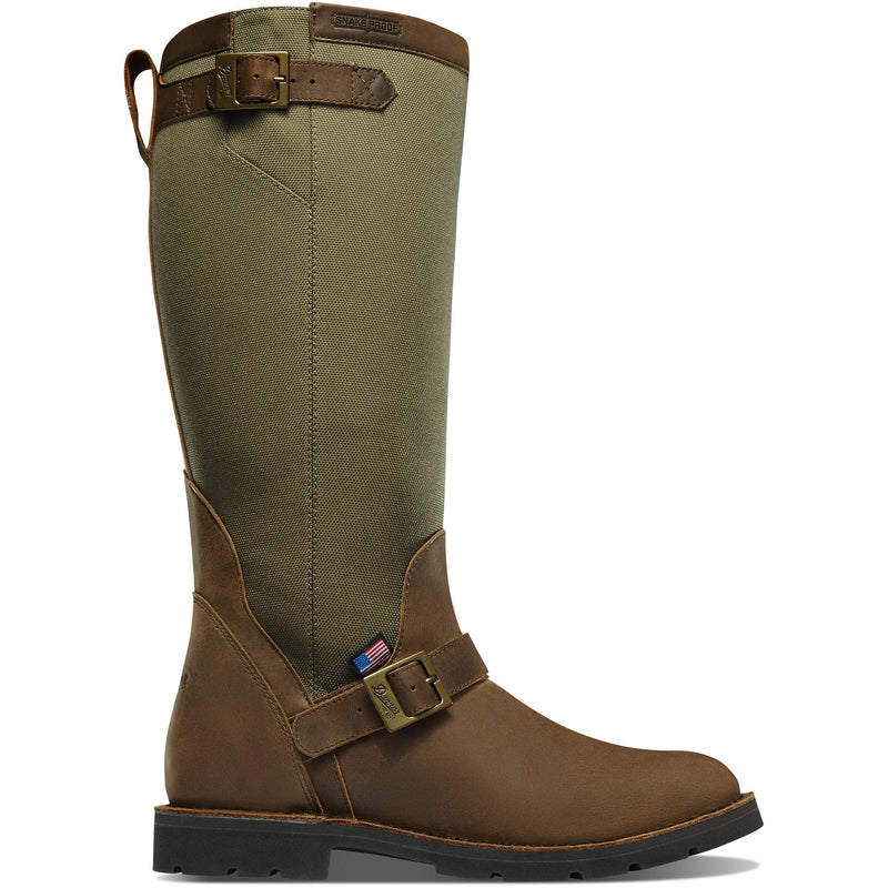 Load image into Gallery viewer, Danner San Angelo Snake Boot 17&quot; Brown
