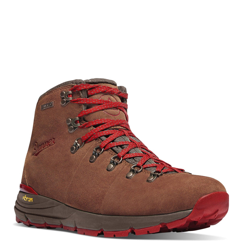 Load image into Gallery viewer, Danner Women&#39;s Mountain 600 4.5&quot; Brown/Red
