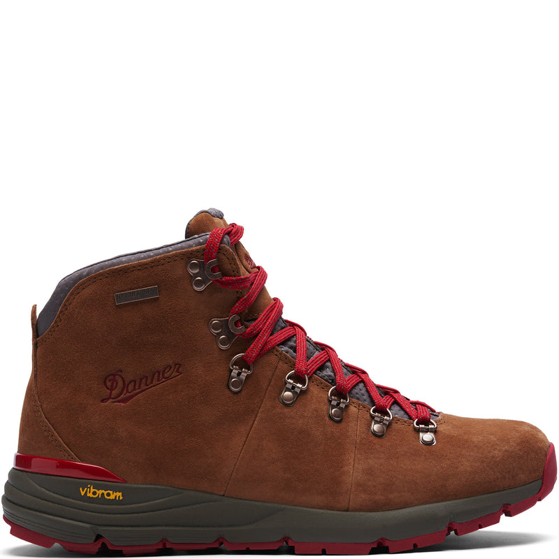 Load image into Gallery viewer, Danner Women&#39;s Mountain 600 4.5&quot; Brown/Red
