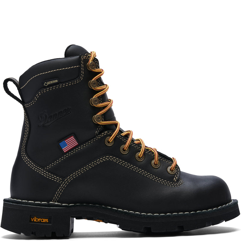 Load image into Gallery viewer, Danner Women&#39;s Quarry USA 7&quot; Black AT
