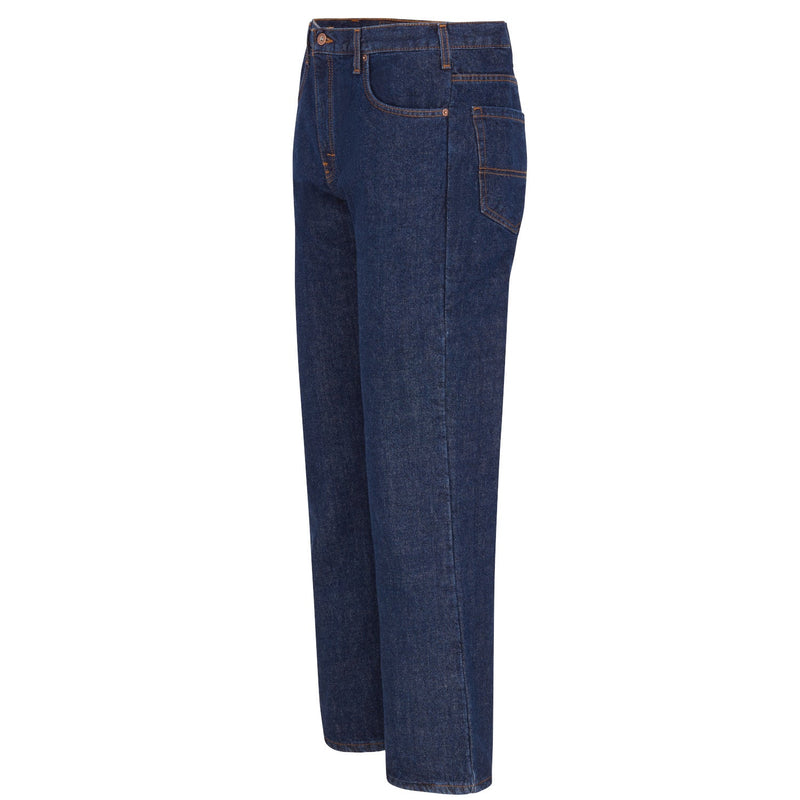 Load image into Gallery viewer, Dickies DD217 Relaxed Straight Fit Flannel-Lined Denim Jeans
