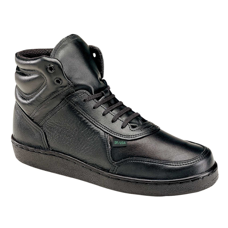 Load image into Gallery viewer, Street Black Leather Athletics Boots Code 3 Mid Cut
