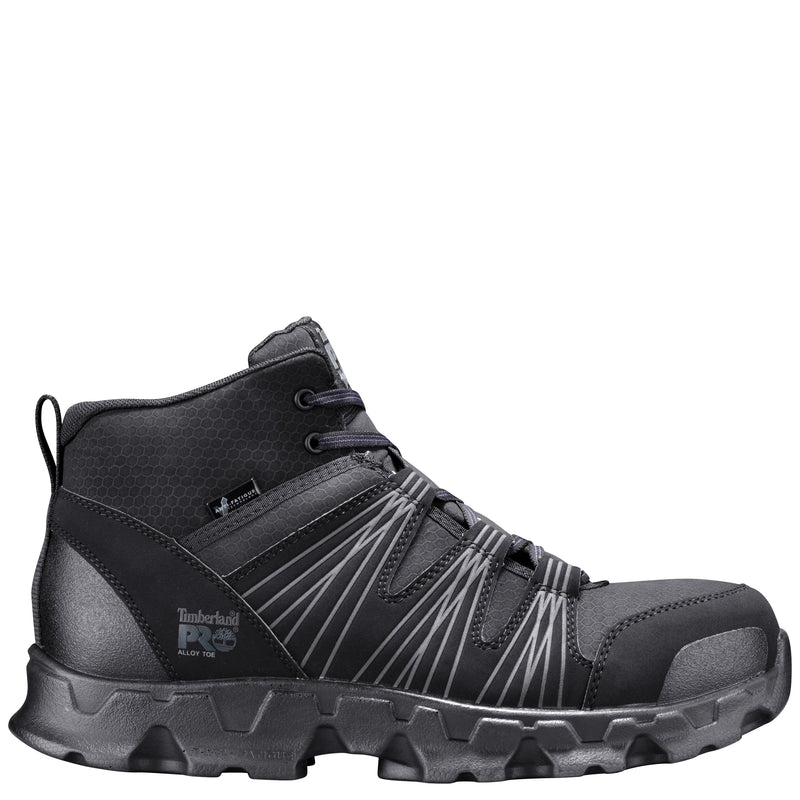 Load image into Gallery viewer, Timberland PRO TB0A11QF001 Powertrain ESD AL BLACK Work Boots
