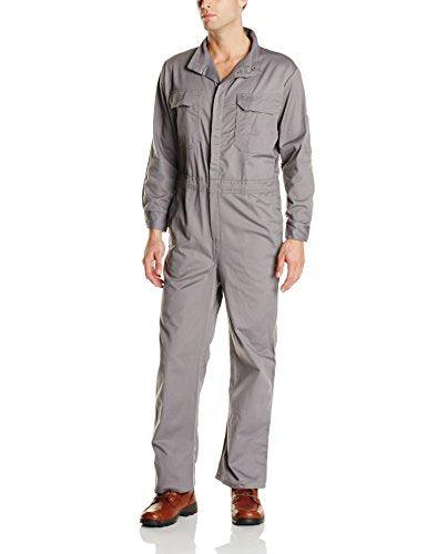 Bulwark FR 9 oz Twill Cotton Concealed Snap Coverall - Fearless Outfitters