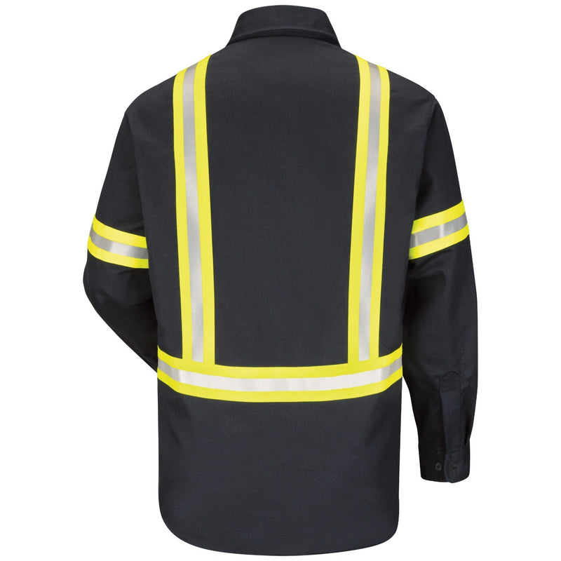 Load image into Gallery viewer, Bulwark FR EXCEL FR® Comfortouch® Enhanced Vis Uniform Shirt - Fearless Outfitters
