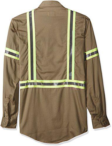 Bulwark FR EXCEL FR® Comfortouch® Enhanced Vis Uniform Shirt - Fearless Outfitters