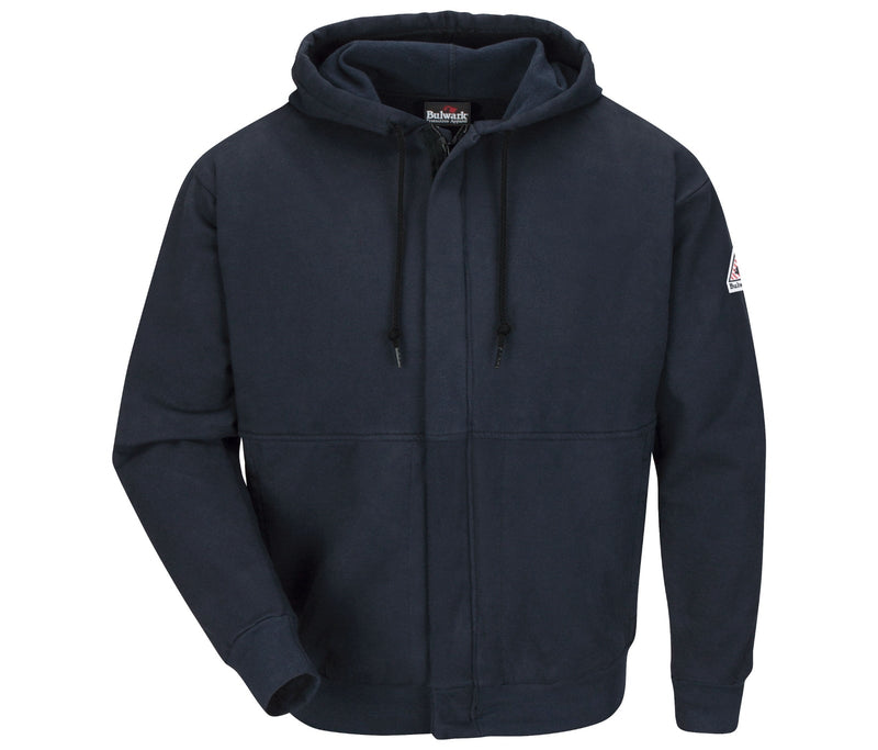 Load image into Gallery viewer, Bulwark Men&#39;s Fleece FR Zip-Front Hooded Sweatshirt - Fearless Outfitters
