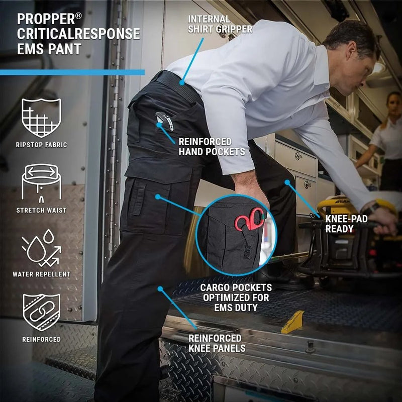 Load image into Gallery viewer, CRITICALRESPONSE® Men&#39;s EMS Pant - Lightweight Ripstop - Unhemmed - Fearless Outfitters
