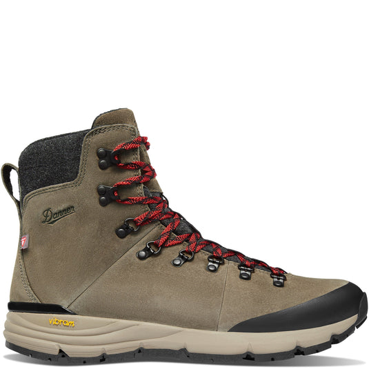 Danner Arctic 600 Side-Zip 7" Brown/Red 200G - Fearless Outfitters