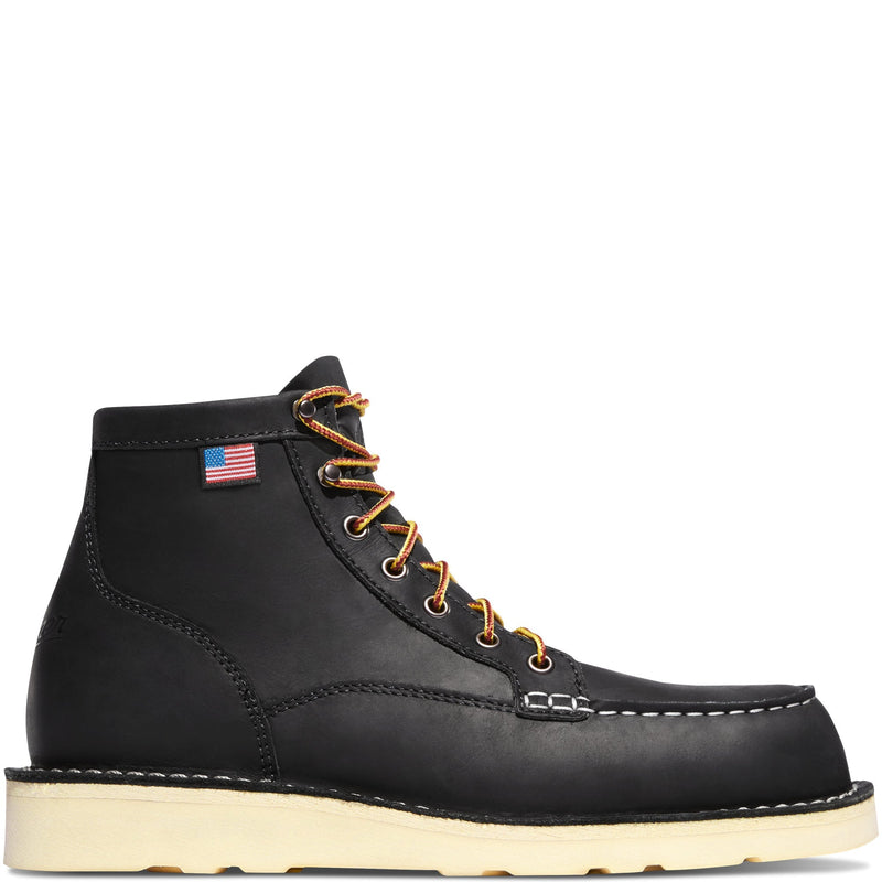Load image into Gallery viewer, Danner Bull Run Moc Toe 6&quot; Black ST - Fearless Outfitters
