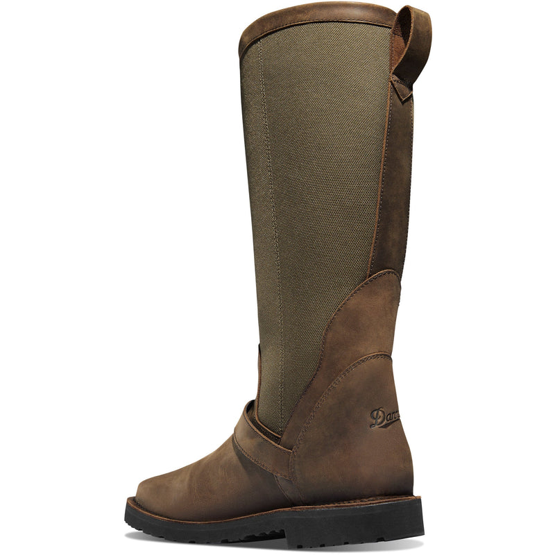 Load image into Gallery viewer, Danner San Angelo Snake Boot 17&quot; Brown Square Toe - Fearless Outfitters
