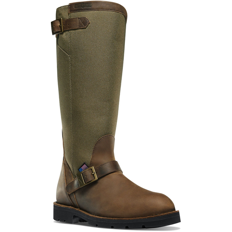 Load image into Gallery viewer, Danner San Angelo Snake Boot 17&quot; Brown - Fearless Outfitters
