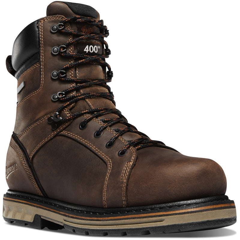 Cargue la imagen en el visor de la galería, Danner Steel Yard 8&quot; Brown 400G ST - Fearless Outfitters
