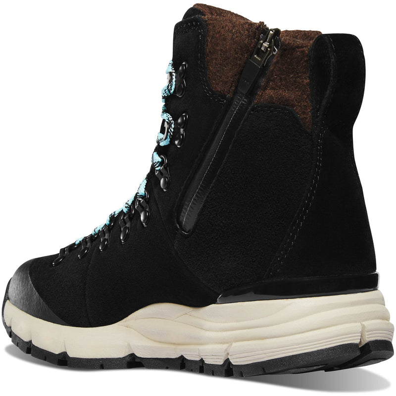 Load image into Gallery viewer, Danner Women&#39;s Arctic 600 Side-Zip 7&quot; Black/Spark Blue 200G - Fearless Outfitters
