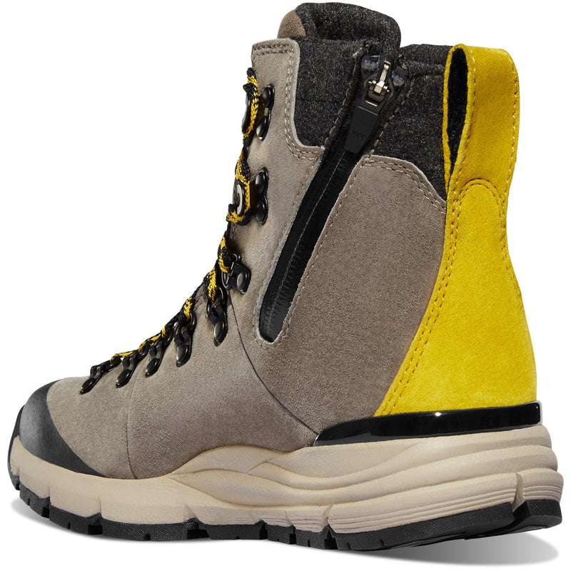 Load image into Gallery viewer, Danner Women&#39;s Arctic 600 Side-Zip 7&quot; Driftwood/Yellow 200G - Fearless Outfitters
