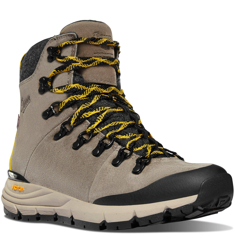 Load image into Gallery viewer, Danner Women&#39;s Arctic 600 Side-Zip 7&quot; Driftwood/Yellow 200G - Fearless Outfitters
