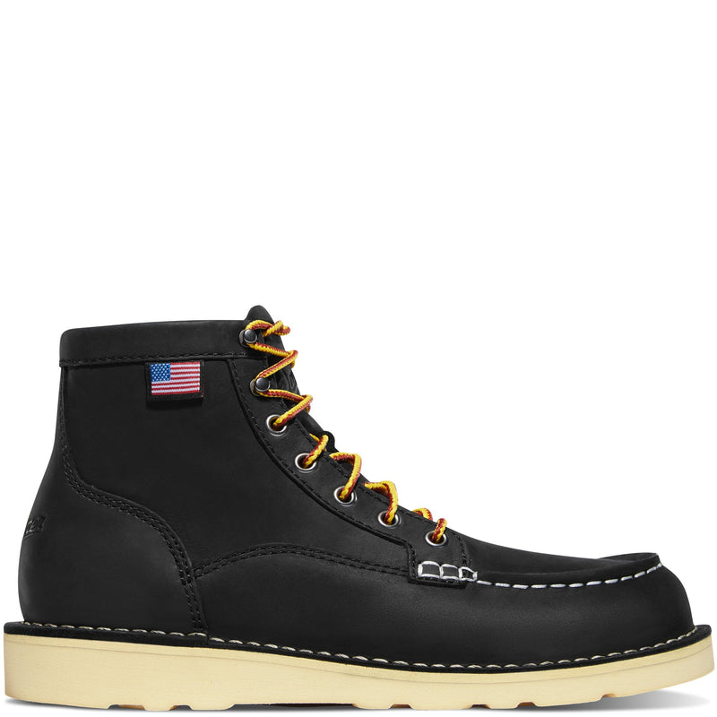 Cargue la imagen en el visor de la galería, Danner Women&#39;s Bull Run Moc Toe 6&quot; Black - Fearless Outfitters
