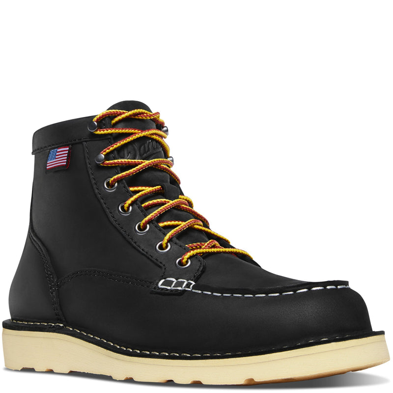 Cargue la imagen en el visor de la galería, Danner Women&#39;s Bull Run Moc Toe 6&quot; Black - Fearless Outfitters
