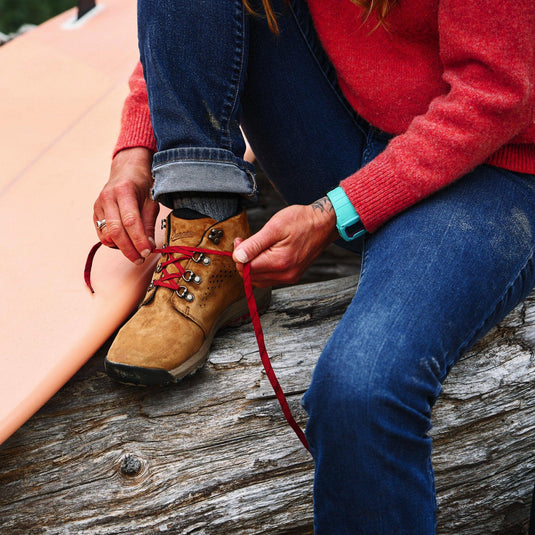 Danner Women's Inquire Chukka 4" Brown/Red - Fearless Outfitters