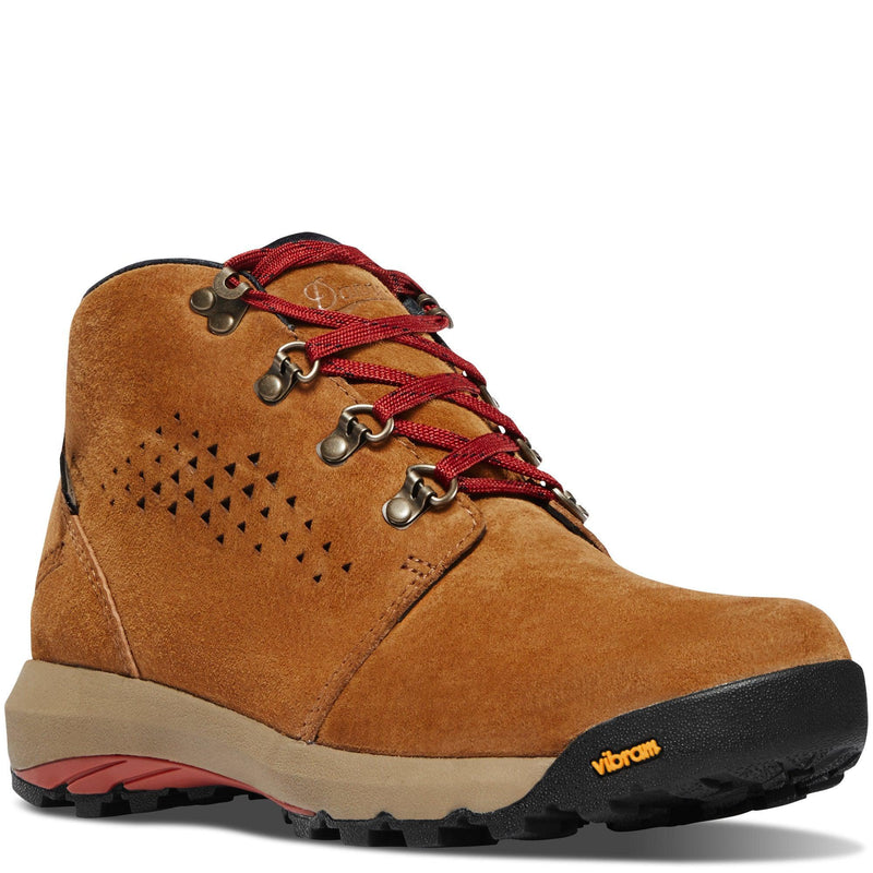 Cargue la imagen en el visor de la galería, Danner Women&#39;s Inquire Chukka 4&quot; Brown/Red - Fearless Outfitters
