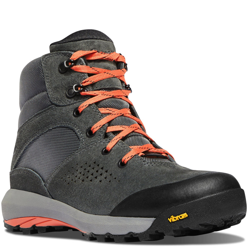 Cargue la imagen en el visor de la galería, Danner Women&#39;s Inquire Mid 5&quot; Dark Gray/Salmon - Fearless Outfitters
