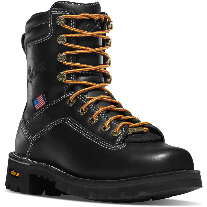 Cargue la imagen en el visor de la galería, Danner Women&#39;s Quarry USA 7&quot; Black AT - Fearless Outfitters
