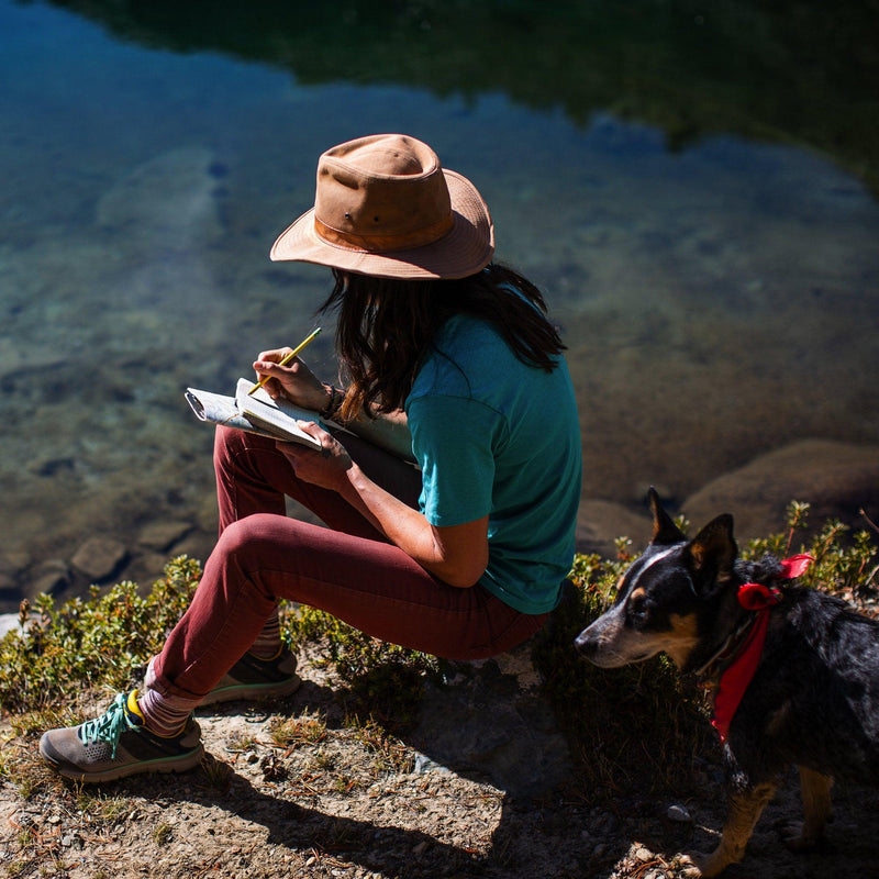 Cargue la imagen en el visor de la galería, Danner Women&#39;s Trail 2650 3&quot; Gray/Blue/Spectra Yellow - Fearless Outfitters
