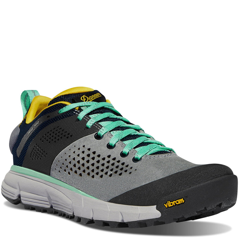 Load image into Gallery viewer, Danner Women&#39;s Trail 2650 3&quot; Gray/Blue/Spectra Yellow - Fearless Outfitters
