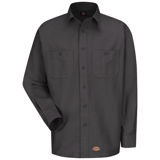 Dickies Men's Canvas Long - Sleeve Work Shirt - Fearless Outfitters