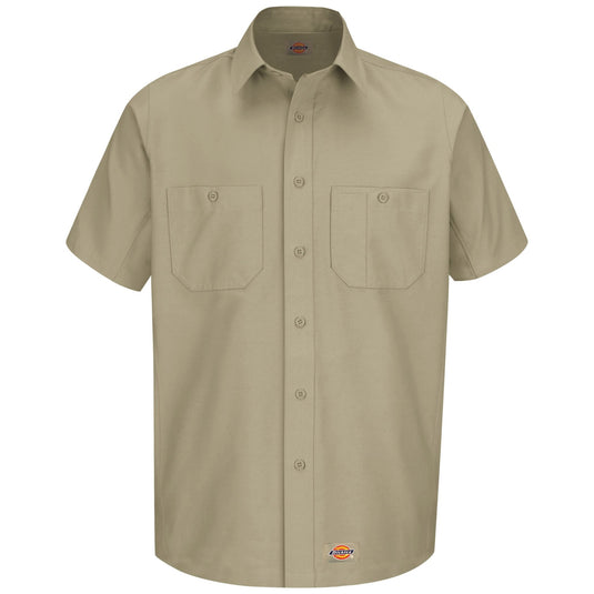 Dickies Men's Canvas Short - Sleeve Work Shirt - Fearless Outfitters