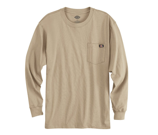 Dickies Men's Long Sleeve Heavyweight Crew Neck Tee Shirt - Fearless Outfitters