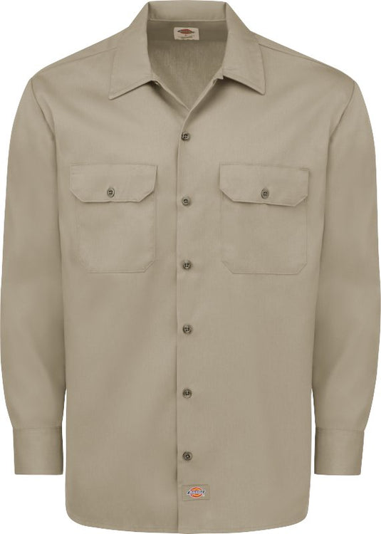 Dickies Men's Long - Sleeve Traditional Work Shirt - Fearless Outfitters