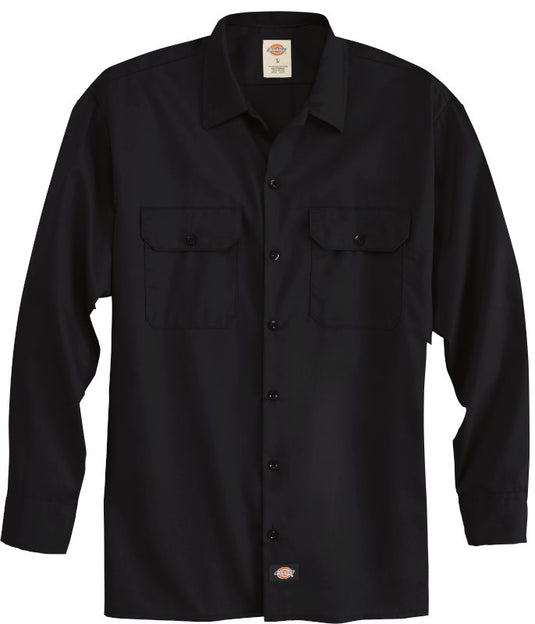 Dickies Men's Long - Sleeve Traditional Work Shirt - Fearless Outfitters