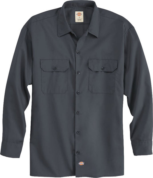 Dickies Men's Long - Sleeve Traditional Work Shirt - Fearless Outfitters