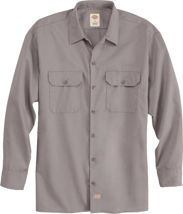 Dickies Men's Long - Sleeve Traditional Work Shirt - Fearless Outfitters