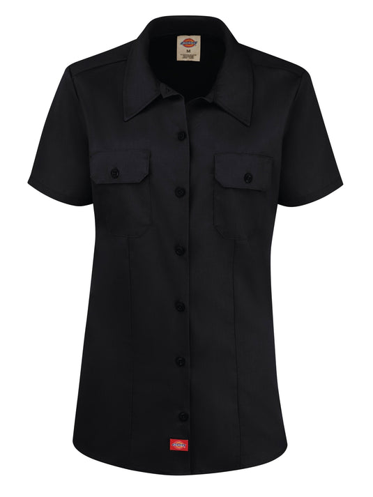 Dickies Women's Short - Sleeve Traditional Work Shirt - Fearless Outfitters