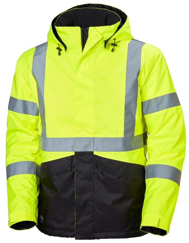 Cargue la imagen en el visor de la galería, Helly Hansen Alta Hi Vis Insulated Winter Jacket - Fearless Outfitters
