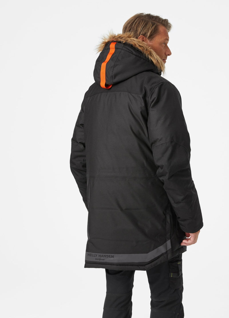 Cargue la imagen en el visor de la galería, Helly Hansen Bifrost Winter Insulated Parka Black - Fearless Outfitters
