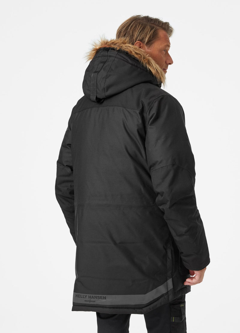 Cargue la imagen en el visor de la galería, Helly Hansen Bifrost Winter Insulated Parka Black - Fearless Outfitters
