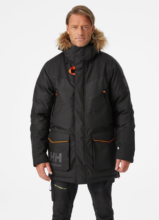 Helly Hansen Bifrost Winter Insulated Parka Black - Fearless Outfitters