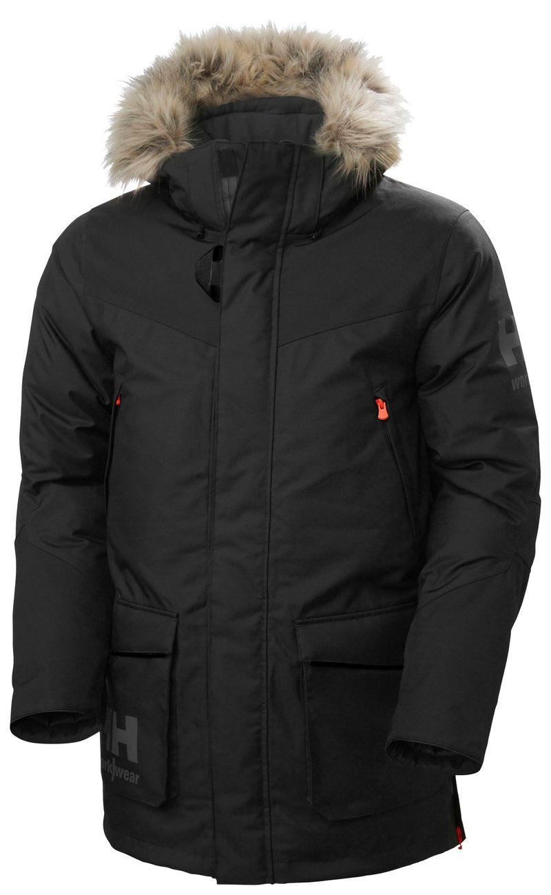 Cargue la imagen en el visor de la galería, Helly Hansen Bifrost Winter Insulated Parka Black - Fearless Outfitters
