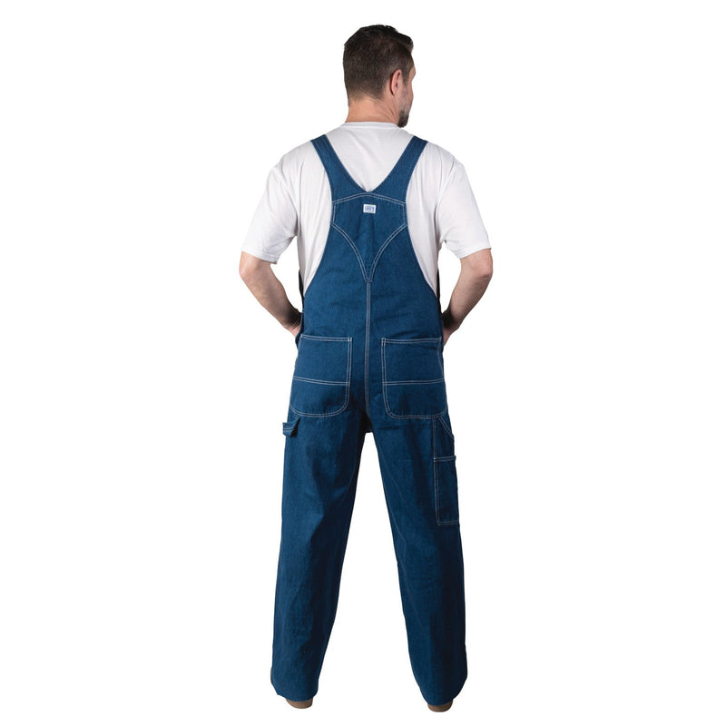 Cargue la imagen en el visor de la galería, Liberty® Stonewashed Denim Bib Overalls - Fearless Outfitters
