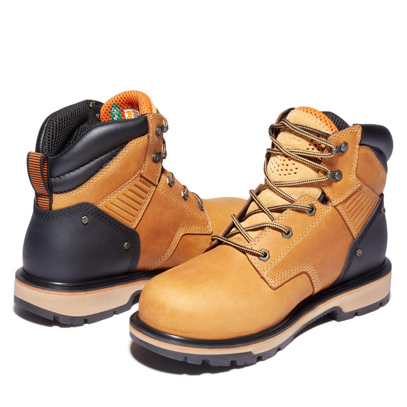 Cargue la imagen en el visor de la galería, Men&#39;s Ballast 6-Inch Steel-Toe Work Boots - Fearless Outfitters
