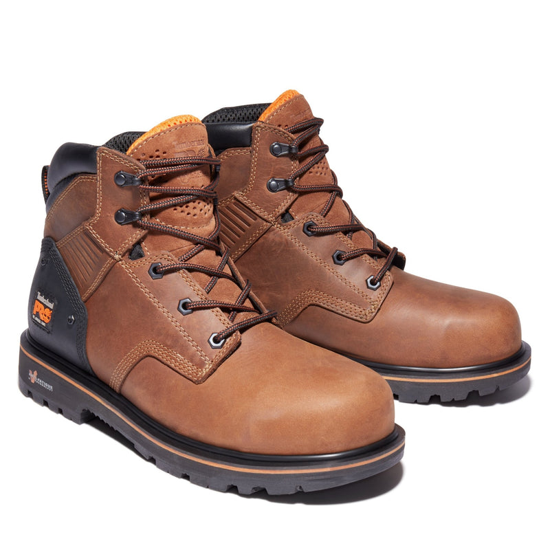 Cargue la imagen en el visor de la galería, Men&#39;s Ballast 6-Inch Steel-Toe Work Boots - Fearless Outfitters
